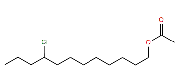 9-Chlorododecyl acetate